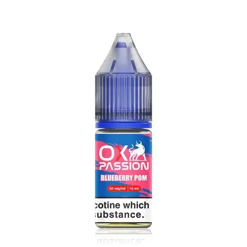 10x Blueberry Pom OXVA Ox Passion Nic Salt 10ML E-Liquid