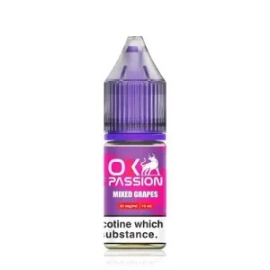 10x Mixed Grapes OXVA Ox Passion Nic Salt 10ML E-Liquid