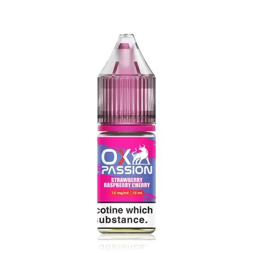 10x Strawberry Raspberry OXVA Ox Passion Nic Salt 10ML E-Liquid