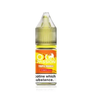 10x Triple Mango OXVA Ox Passion Nic Salt 10ML E-Liquid