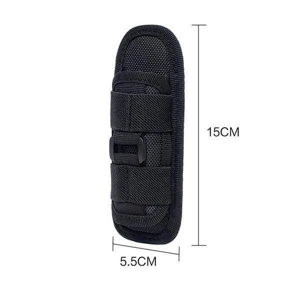 360 Degree Rotation Tactical Molle Flashlight Holster - Image 2