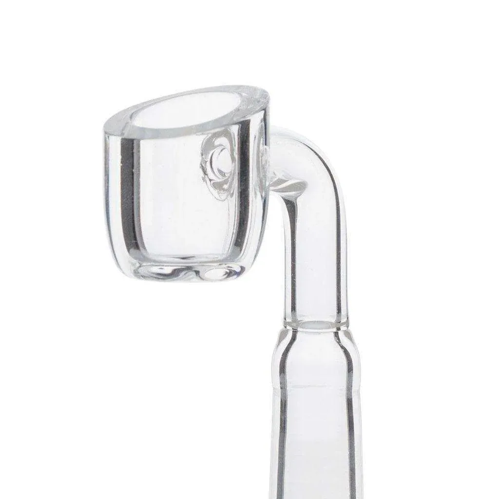 4mm 90 Degree Slanted Quartz Banger - Female