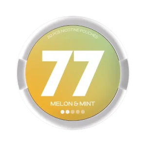 77 Melon Mint Nicotine Pouches – 5.2mg (5 Pack)