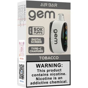 Air Bar Gem 50K: Tobacco