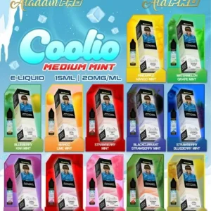 Aladdin Pro PE511 COOLIO FLAVOR 18K 18000 Puffs DSP Pod Fullset and Cartridge