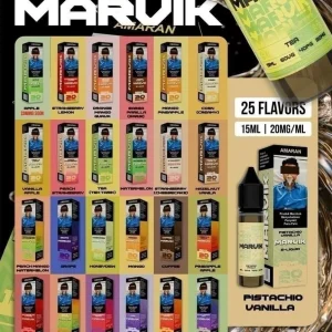 Aladdin Pro PE511 MARVIK FLAVOR 18K 18000 Puffs DSP Pod Fullset and Cartridge