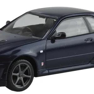 Aoshima 1/32 Nissan R34 Skyline GT-R Midnight Purple Snap Kit Model Car