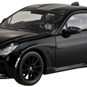 Aoshima 1/32 Rakupla Toyota Gr86 2021 Black Model Kit Pre-Colored