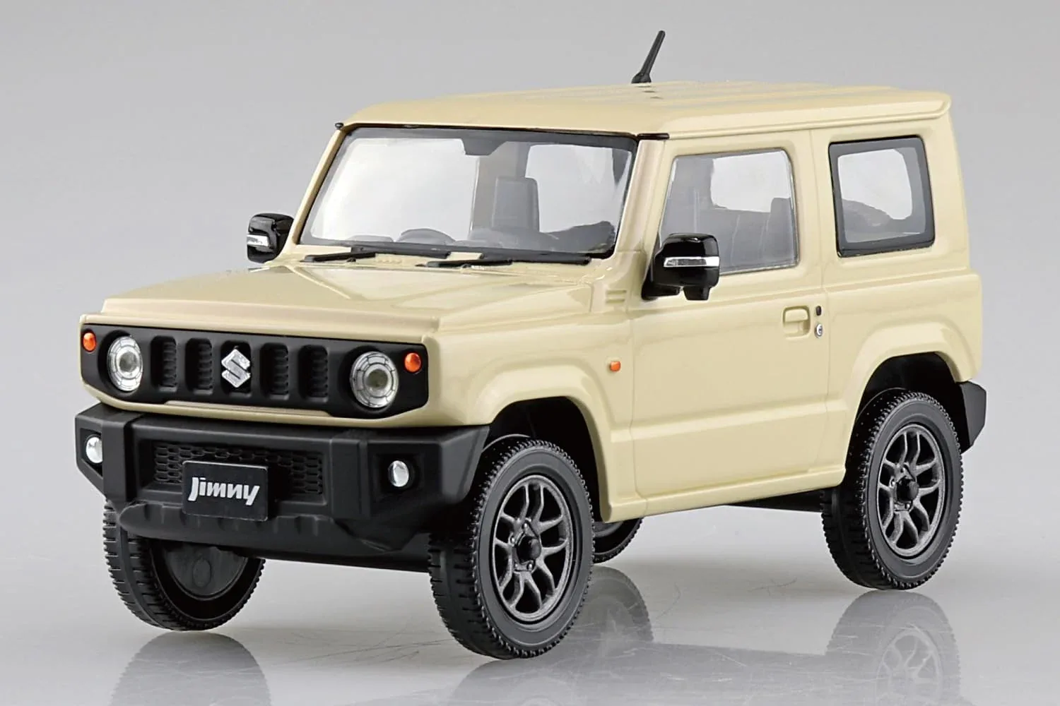 Aoshima 1/32 Suzuki Jb64 Jimny Ivory Model Snap Kit Pre-Colored - Image 2