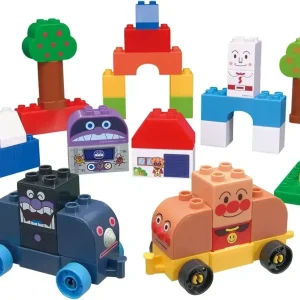 Bandai BlockLabo First Anpanman Bucket Building Block Set
