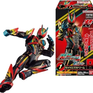 Bandai Shodo Kamen Rider Zetz AGT5 Action Figure Set of 12