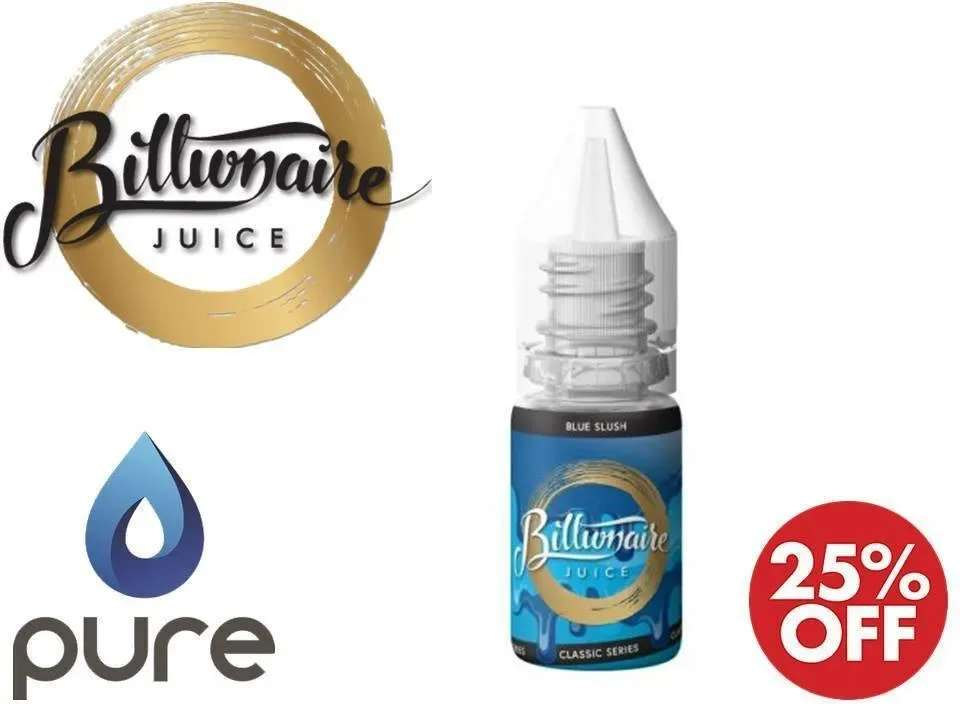 BILLIONAIRE JUICE Nic Salt E-Liquid Range NEW Vape