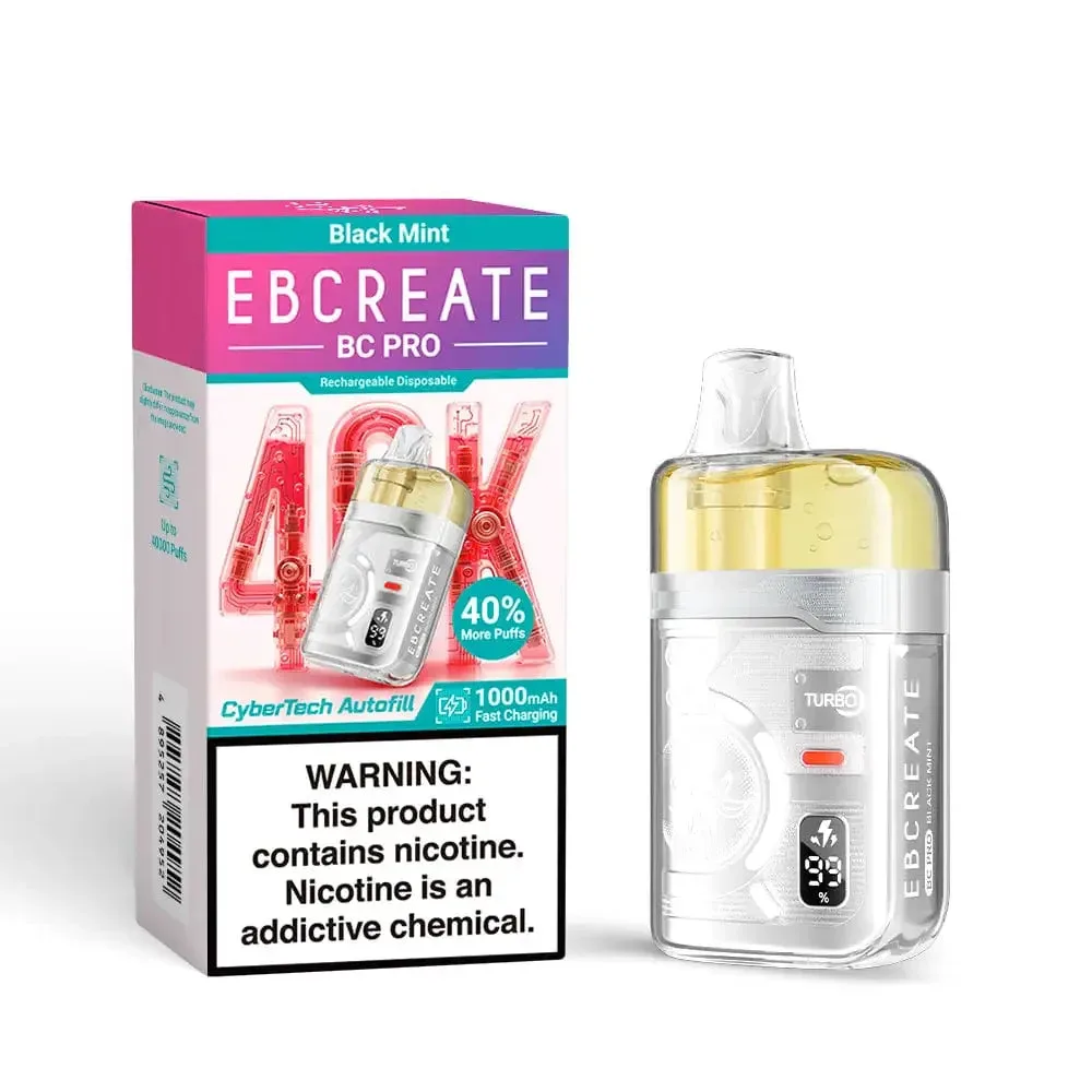 Black Mint - EBCREATE BC Pro 40K Disposable Vape