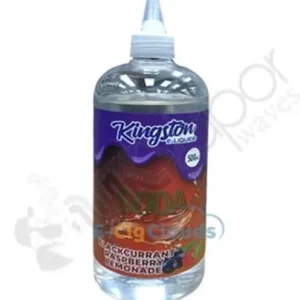 Blackcurrant Raspberry Lemonade Soda 500ml E-Liquid by Kingston
