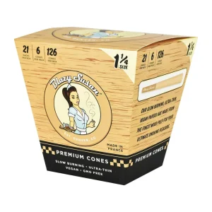 BLAZY SUSAN CONES UNBLEACHED – 1 1/4 – 21PK