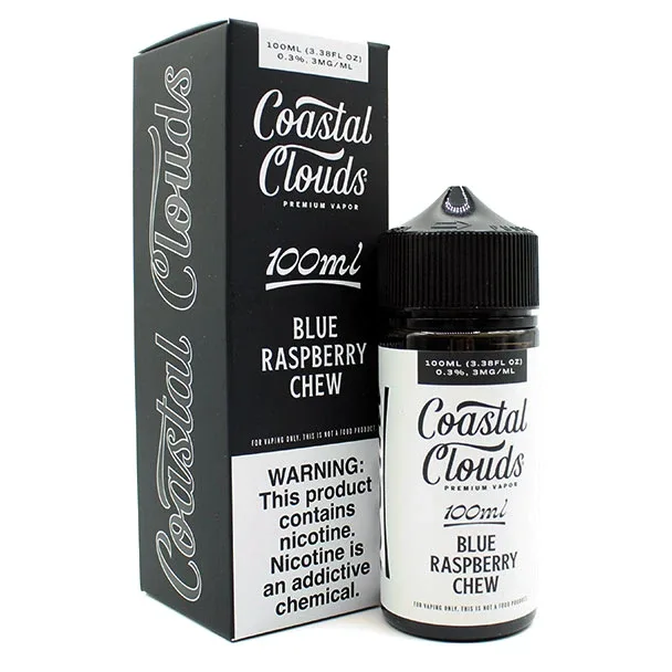Blue Raspberry Chew - Coastal Clouds Co. - 100mL - 3mg