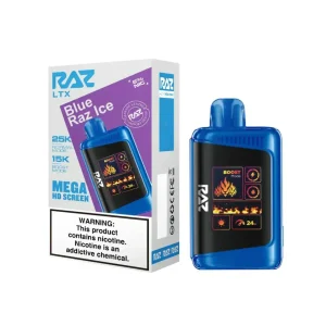 Blue Raz Ice - RAZ LTX DC25000 Disposable Vape