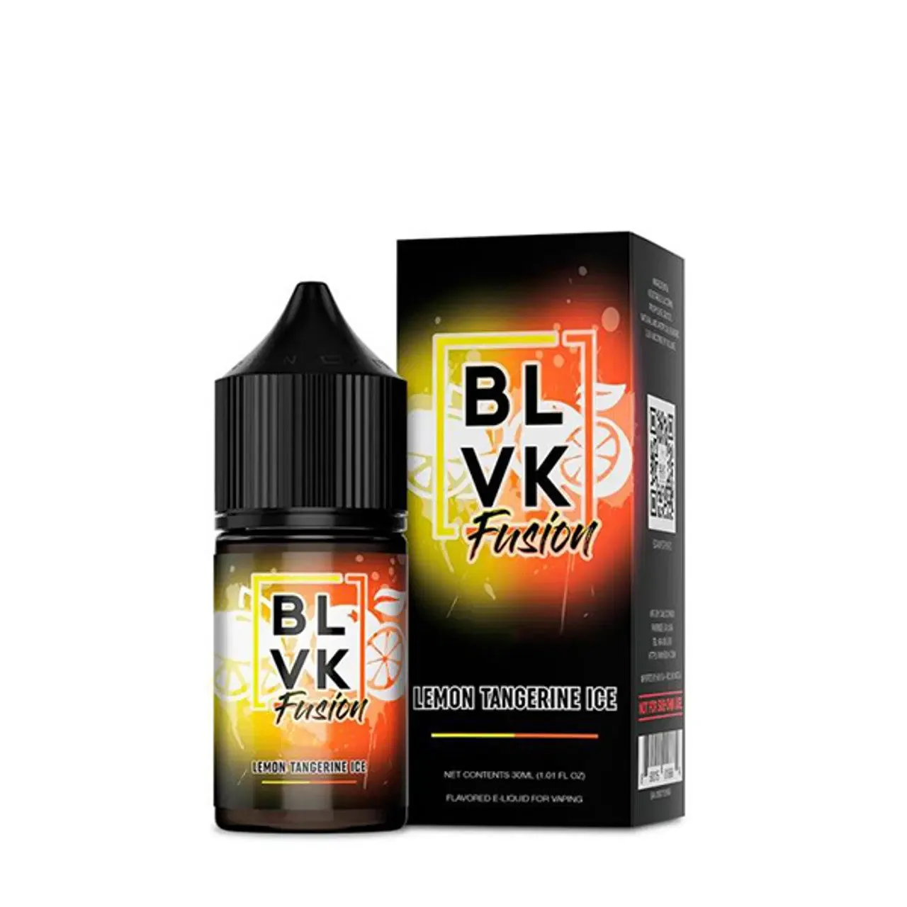 BLVK Fusion Salt Lemon Tangerine CHILLED Vape e-Liquid 30mL