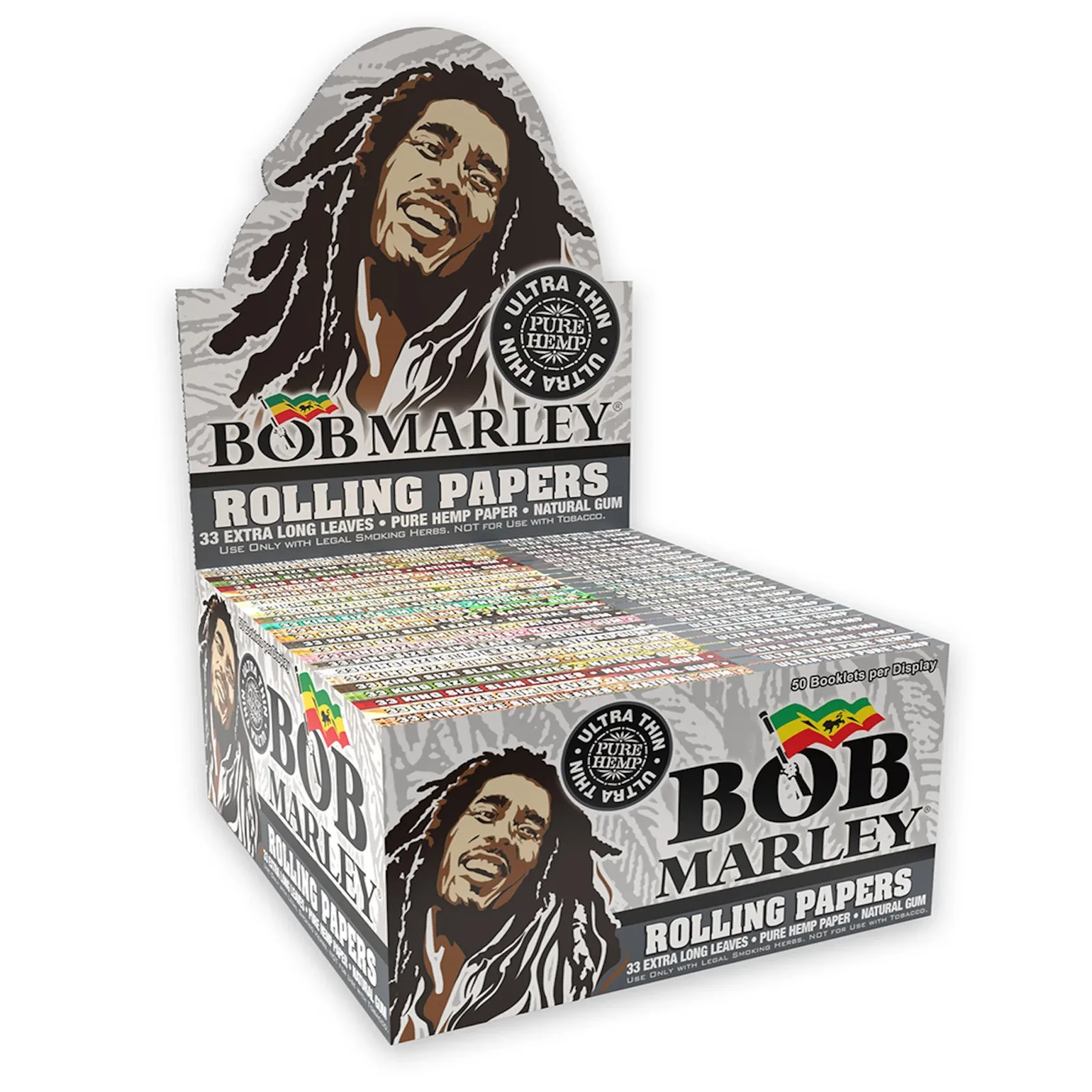 Bob Marley Ultra Thin Rolling Papers - Image 2