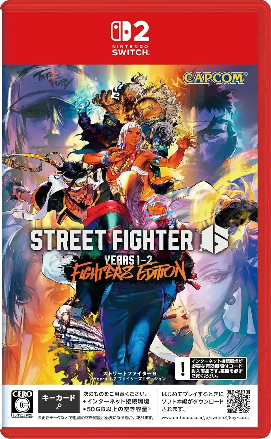 Capcom Street Fighter 6 Years 1-2 Ultimate Battle Game Card