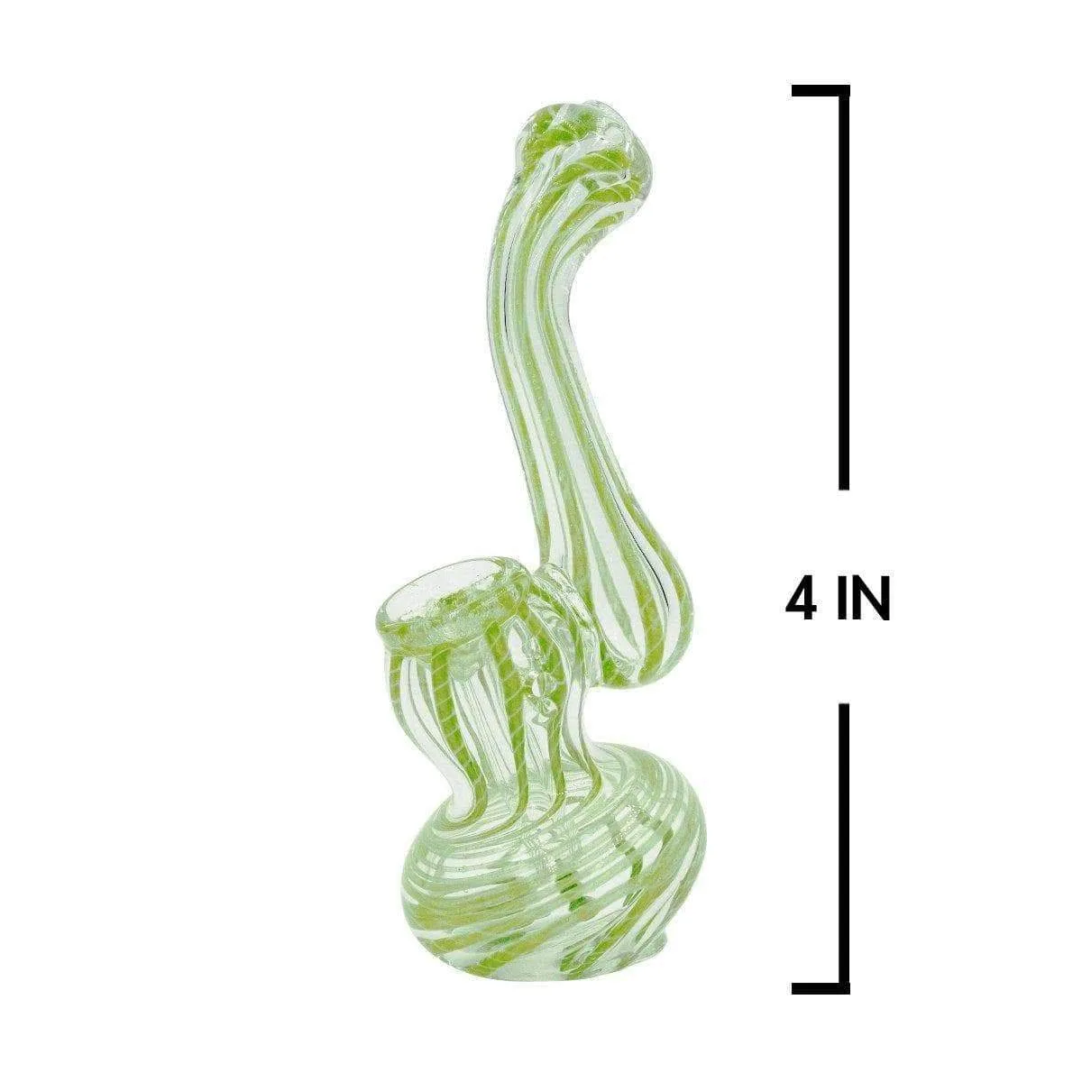Chaos Theory Glass Bubbler - 4in - Image 2