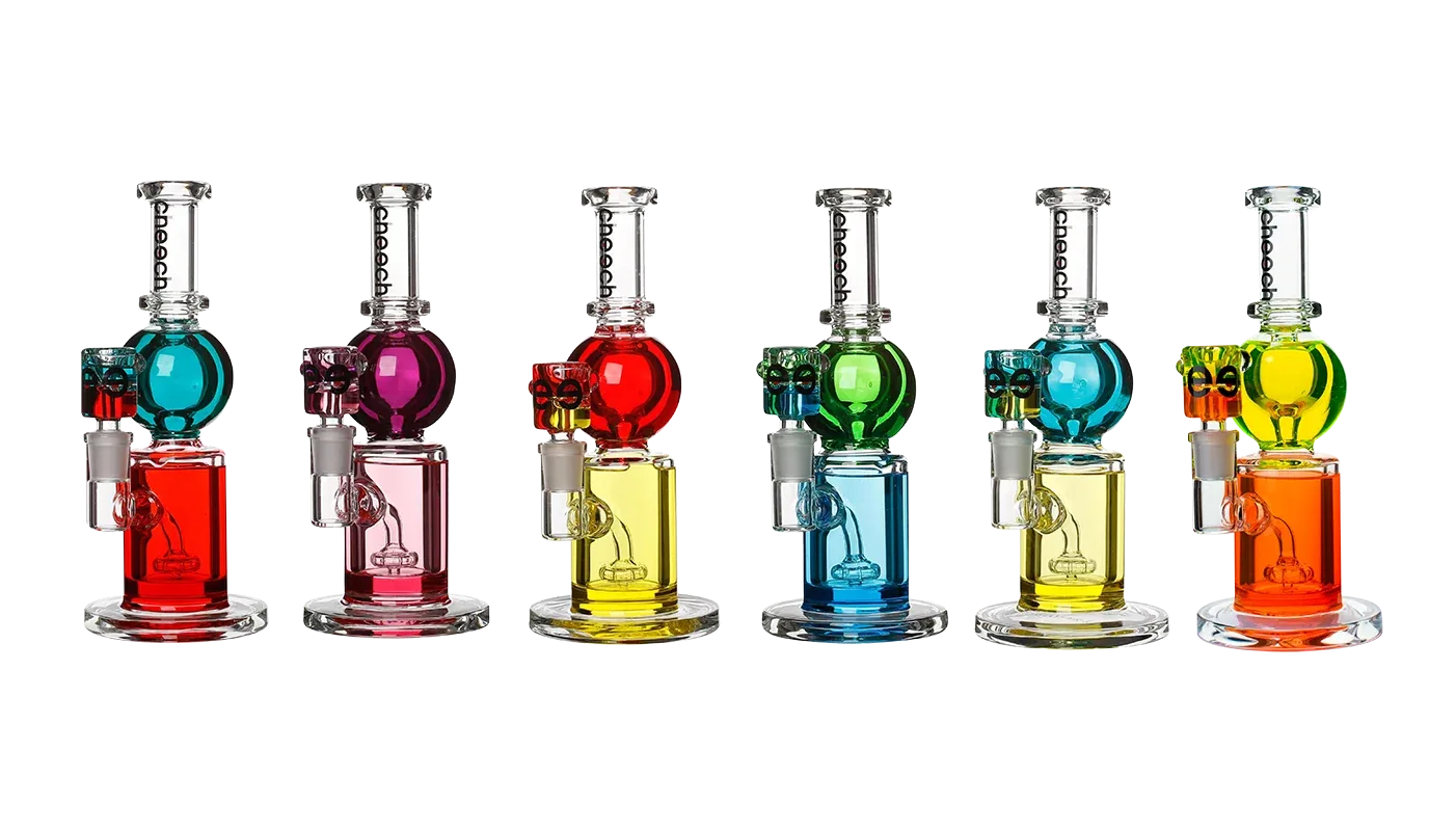 Cheech Glass 9” Two-Tone Glycerine Water Bong