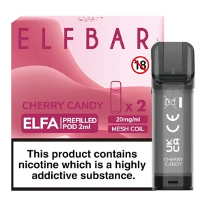 CHERRY CANDY ELF BAR ELFA PREFILLED POD