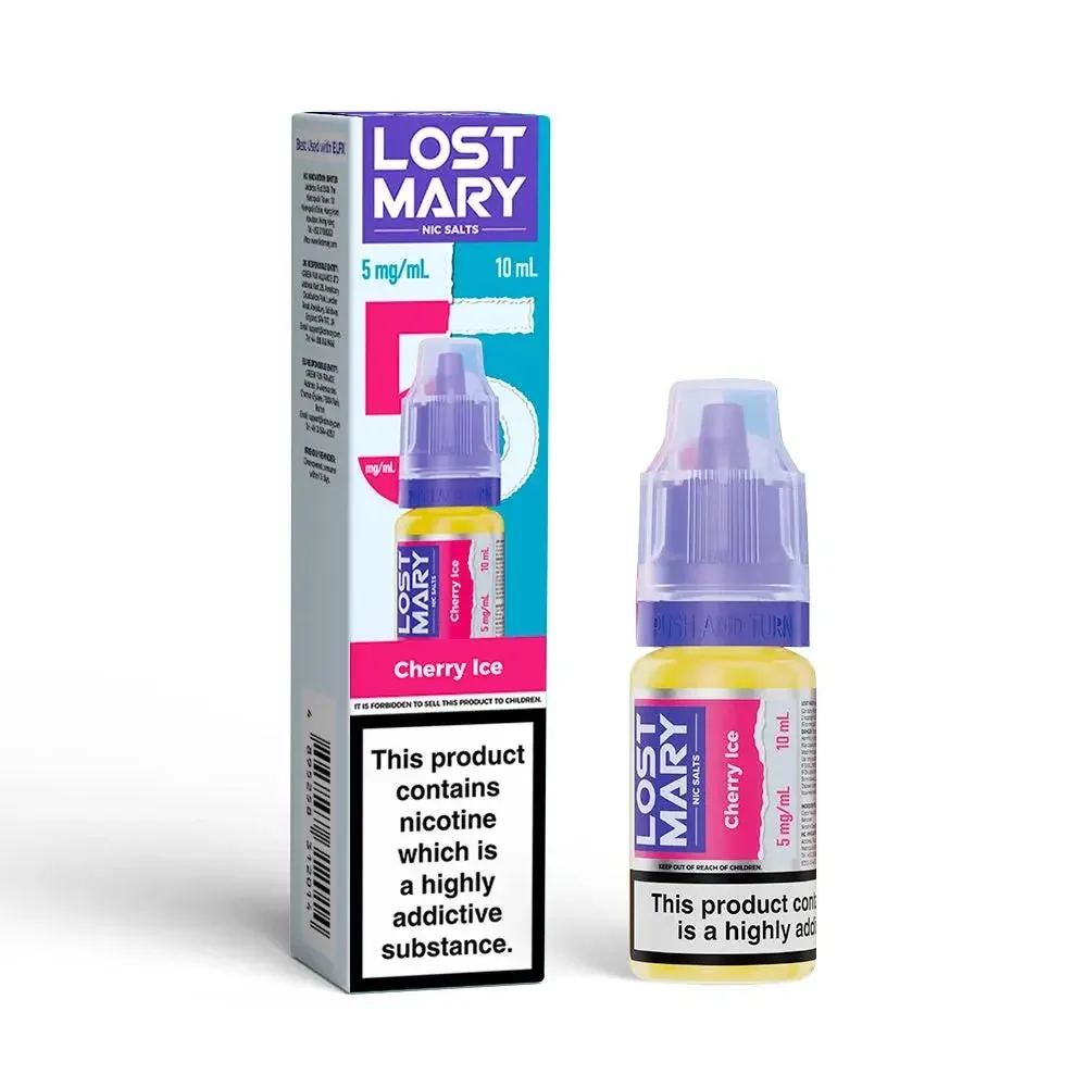 Cherry Ice Nic Salt by Lost Mary