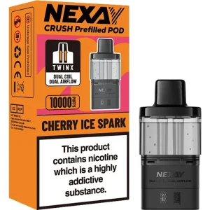 Cherry ice spark Nexay Crush pod & refill by VOOPOO 10ml