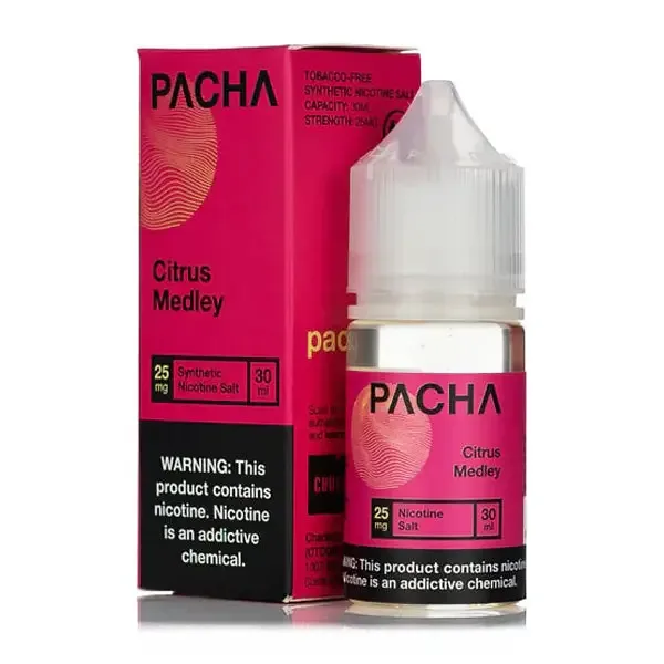 Citrus Medley by Pachamama Salts TFN 30mL