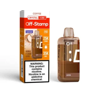 Coffee Off Stamp X-Cube Crystal 35,000 Puffs Disposable Pod