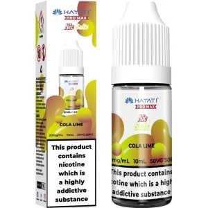 Cola lime Hayati Pro Max Nic Salts e-liquid 10ml