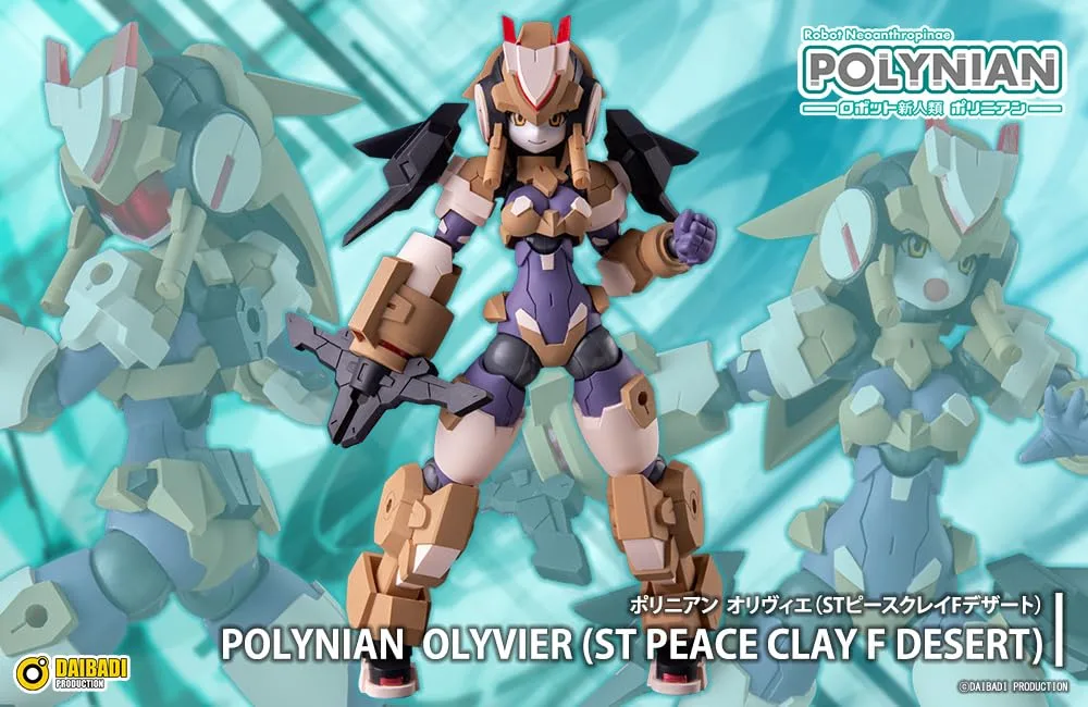 Daibadi Production Polynian Olivier St Peace Clay F Desert Japan Action Figure