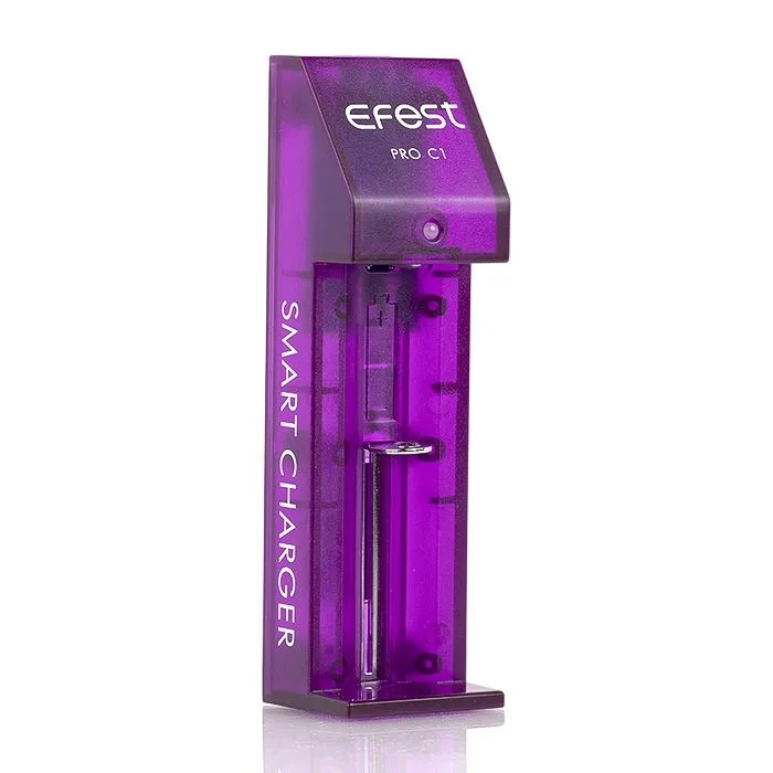 Efest PRO C1 1-Bay Smart Battery Charger - Image 2