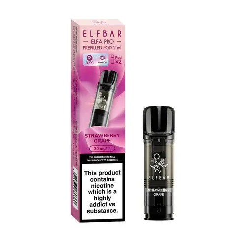 Elf Bar ELFA Pro Strawberry Grape Prefilled Pods