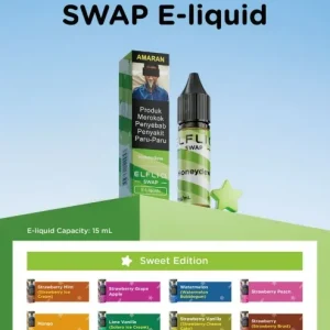 ELF BAR ELFLIQ SWAP E-LIQUID 15ML JOINONE DEVICE | EMPTY CARTRIDGE