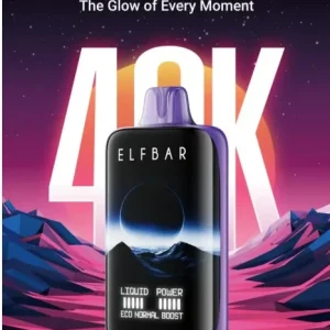 ELF BAR MOON LIGHT 40000 Puffs Disposable Vape – 40,000 Puffs, Rechargeable