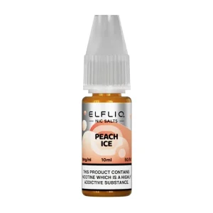ELFBAR ElfLiq Nic Salts Peach Ice 10ml