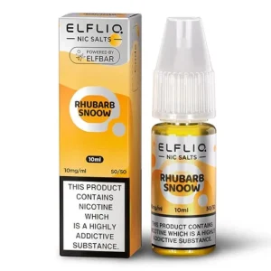 ELFBAR ElfLiq Nic Salts - Rhubarb Snoow - 10ml