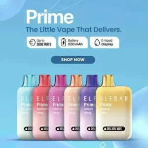 ELFBAR Raya Prime 3k 3000 PUFF DISPOSABLE POD