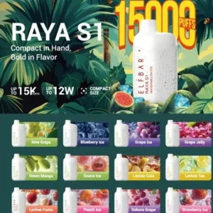 ELFBAR RAYA S1 15K PUFFS DISPOSABLE POD