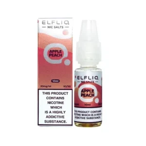 ELFLIQ ELF BAR Apple Peach 10ml Nic Salts E-liquids -£15.89