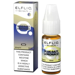 ELFLIQ ELF BAR Blue Razz Lemonade 10ml Nic Salts E-liquids -£15.89