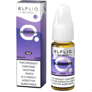 ELFLIQ ELF BAR Blueberry 10ml Nic Salts E-liquids -£15.89