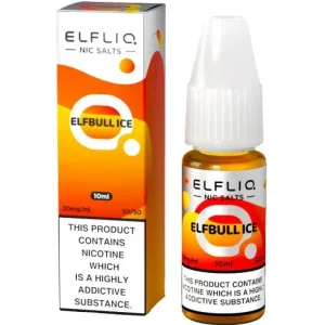 ELFLIQ ELF BAR Elfbull Ice (Energy Ice) 10ml Nic Salts E-liquids -£15.89