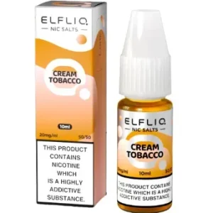 ELFLIQ ELF BAR Tobacco 10ml Nic Salts E-liquids -£15.89