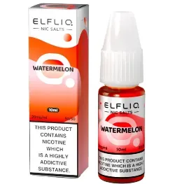 ELFLIQ ELF BAR Watermelon 10ml Nic Salts E-liquids -£15.89