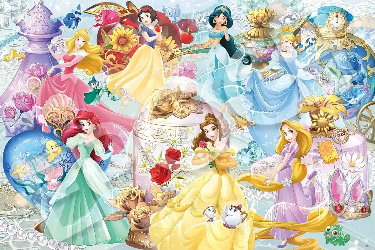 Epoch Disney Herbarium 1000 Piece Jigsaw Puzzle with Glue and Extras 50x75cm