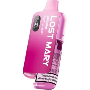 Fizzy cherry Lost Mary BM6000 pod vape kit 12ml