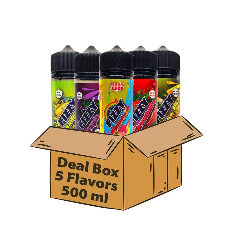 Fizzy Juice Mohawk Co 100ml – Deal Box 500ml Premium E-Liquid